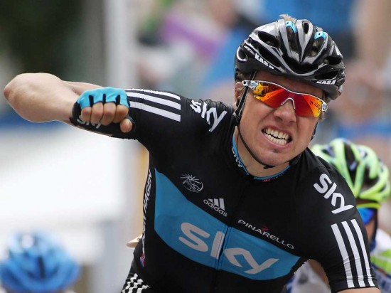 FØRSTE NORDMANN: Edvald Boasson Hagen vant ble den første norsk syklisten som Vattenfall Cyclassics i 2011.