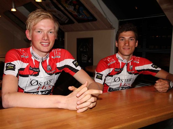 SPENNENDE DUO: Frederik Strand Galta og Sven Erik Bystrøm.