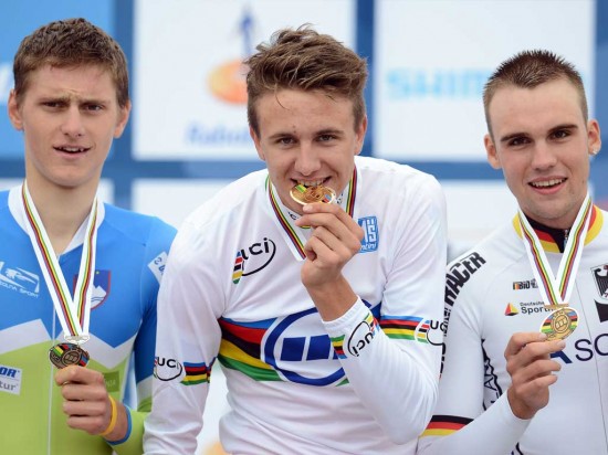 IKKE UKJENT: Oskar Svendsen ble verdensmester på tempo for juniorer i 2012. Likevel er han spent på hvordan han takler 70 kilometer lagtempo.