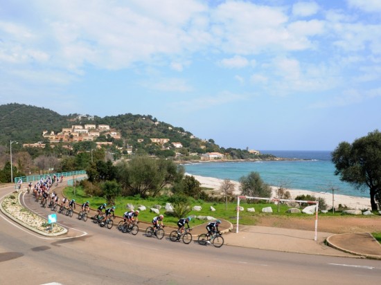 Grand depart. Slik så det ut da Tour de France startet på Korsika i 2013.