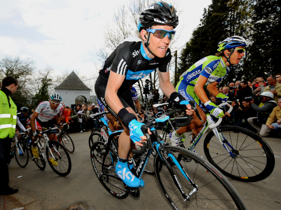 SVART, HVITT OG BLÅTT: Neste sesong blir Lars Petter Nordhaug å se i Team Sky sine farger igjen. Foto: procycling.no.
