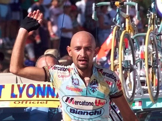 DEN FORRIGE SOM KLARTE DET: Marco Pantani.