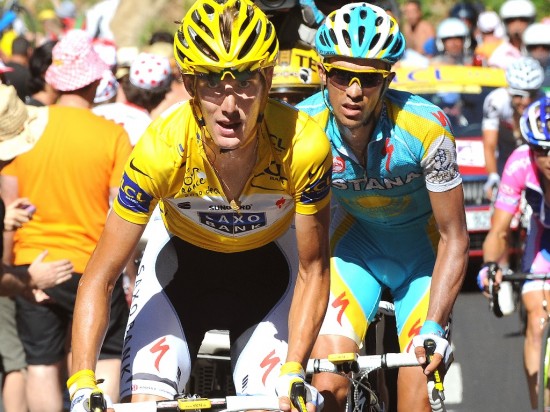 Andy+Schleck Fränk+Schleck Tour+de+France sykkel procycling.no