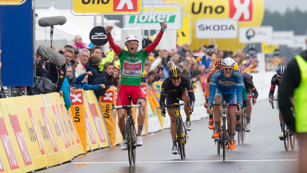 FÅR VERDI: I fjor ga ikke Alexander Kristoffs triumfer i norske ritt uttelling på UCIs individuelle ranking. Det vil de gjøre denne sesongen, både eventuelle etappe- og sammenlagtseirer. Foto: Audun Braastad, NTB scanpix