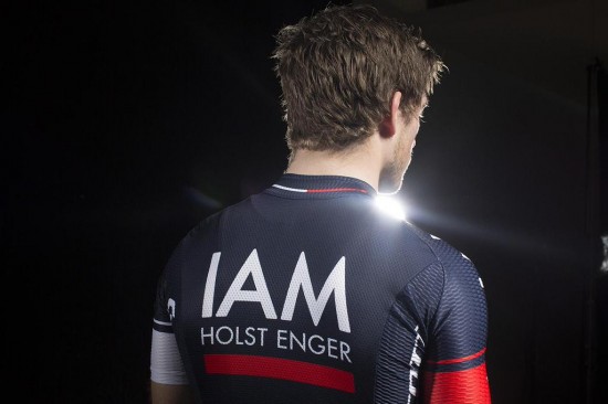 HUSHOVDS SIKRESTE KORT: Hans navn er Sondre Holst Enger, og han kan bli Thor Hushovds wonderboy de neste årene. Foto: Twitter / IAM Cycling