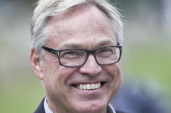 USIKKER: Sykkelpresident Harald Tiedemann Hansen sier prosjektet nøye skal sjekkes før det sendes en søknad til idrettsforbundet. FOTO: Geir Olsen / NTB Scanpix