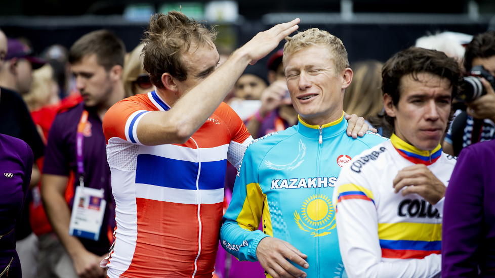 <b id="ext-gen1023">OMSTRIDT:</b> Aleksandr Vinokurov er dømt for doping og leder det dopingbefengte sykkellaget Astana. Nå er han ambassadør og kjemper for å få vinter-OL til Almaty i 2022. Foto: Bjørn Langsem / Dagbladet.