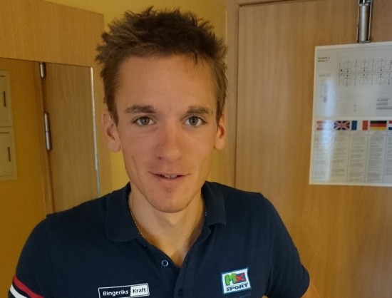 BIG IN BANAN: Frederik Wilmann kjører bra i Kina for sitt danske lag. Foto: Team Ringeriks-Kraft