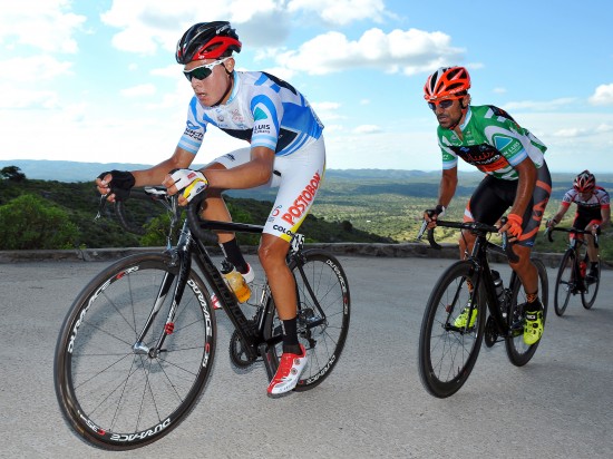VISTE SEG FRAM: Rodrigo Contreras imponerte i Tour de San Luis. Det fikk Etixx-Quick Step til å handle. Foto: Tim de Waele (©TDWSport.com)