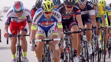 SLITER: Peter Sagan klokker inn topplasseringer, men klarer ikke å vinne for øyeblikket. Ikke siden juni i fjor har slovaken jublet over seier. Foto: Tim de Waele (©TDWSport.com)