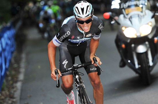 ANGREPSVILLIG: Julian Alaphilippe i aksjon under Vattenfall Cyclassics. Alexander Kristoff vant denne utgaven, mens franskmannen til slutt ble nummer 16. FOTO: Tim De Waele/TDWSPORT.COM