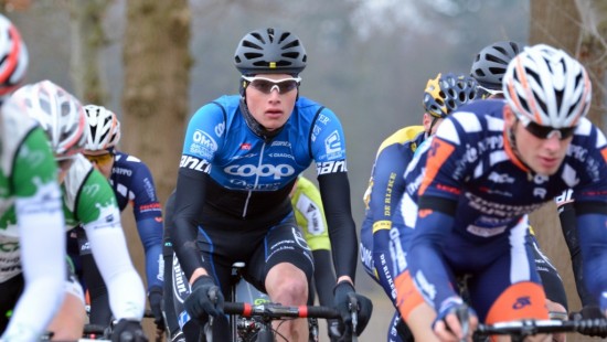 DOBBEL LYKKE: Det må ha vært tilbud på ketchup på Galtas lokale Coop-butikk før Kreiz Breitzh Elite for seier nummer én for året ble fulgt opp med en rekordrask seier nummer to. Foto: Team Coop-Øster Hus