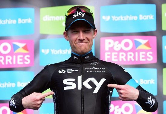 VANT PÅ MALLORCA I 2012: Her feirer Nordhaug sin foreløpig siste seier, under Tour of Yorkshire i mai. Foto: Tim de Waele (©TDWSport.com)