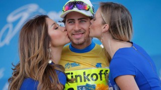 NYTER DET: Peter Sagan har endelig begynt å vinne igjen. Den 25 år gamle slovaken har nå to seire på tre dager i Tour of California. (NTB/Scanpix)