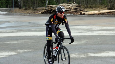 SKADECOMEBACK: Edvald Boasson Hagen er i gang med forberedelsene til både norske etapperitt og Tour de France etter kragebeinsbruddet. Foto: Per Møller Pettersen / procycling.no