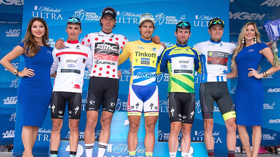 <b>OVERRASKELSEN:</b> Mange hadde nok sett for seg at Peter Sagan kunne vinne poengkonkurransen i Tour of California. I går kveld vant han istedet rittet sammenlagt. FOTO: Tim De Waele/TDWSPORT.COM