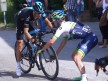 EKSTERN HJELP: Orica-GreenEDGEs Simon Clarke bestemte seg for å hjelpe Team Sky Richie Porte på Giroens 10. etappe. Det kostet sistnevnte dyrt. Foto: Tim de Waele (©TDWSport.com).