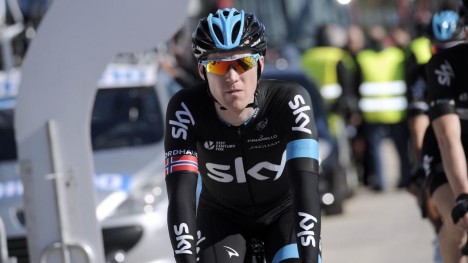 <strong>FORSØKTE SEG: </strong> Lars Petter Nordhaug kjempet om seieren, men angrepet noen hundre meter fra mål bar ikke frukter. Foto: PD (©TDWSport.com)