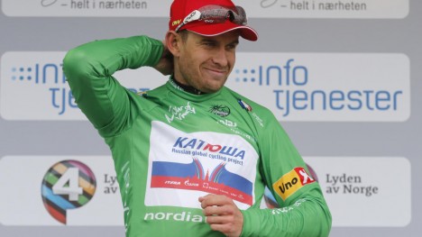 GODKJENT: Alexander Kristoff likte det han så da VM-løypa for Bergen 2017 ble testet tirsdag ettermiddag. Mye tyder på at han nordmannen blir en av gullfavorittene om to års tid. (Foto: NTB/Scanpix).