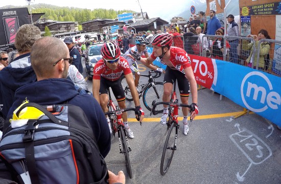 TALER BREENS SAK: Rytternes tilbakemelding er viktig i Lotto-Soudal, og Maxime Monfort er en av rytterne som nok gjerne skulle beholdt Breen. Foto: Tim De Waele (©TDWSport.com)