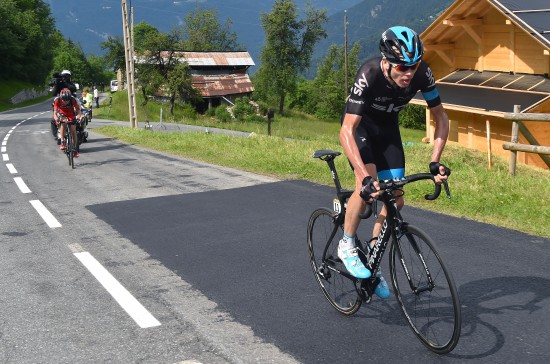Cycling: 67th Criterium du Dauphine 2015 / Stage 7 FROOME Christopher (GBR)/ VAN GARDEREN Tejay (USA)/ Montmelian - Saint-Gervais Mont Blanc 1372m (155Km)/ Rit Etape / © Tim De Waele