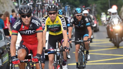 <strong>MISTRIVES:</strong> Philippe Gilbert ville helst trent frem til Tour de France, men må heller sykle Sveits rundt. Det synes han lite om. Foto: Tim de Waele (©TDWSport.com)