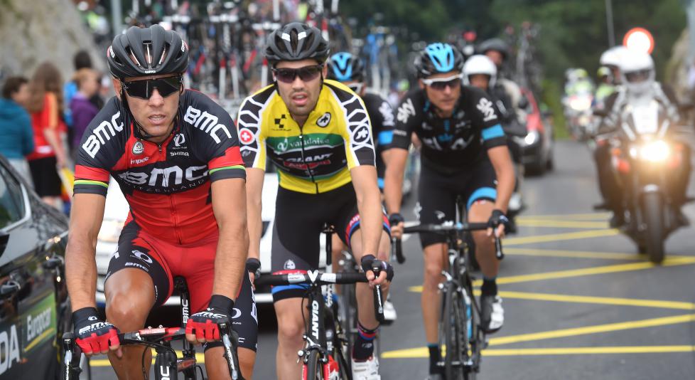 <strong>MISTRIVES:</strong> Philippe Gilbert ville helst trent frem til Tour de France, men må heller sykle Sveits rundt. Det synes han lite om. Foto: Tim de Waele (©TDWSport.com)