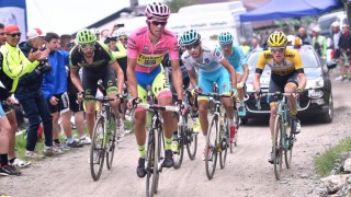 <strong>KRAFTANSTRENGELSE:</strong> Alberto Contador vant Giro d'Italia, men det kostet krefter. Likevel håper han å være i toppform når Tour de France starter i juli. Foto: Tim de Waele (©TDWSport.com)