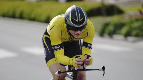 <b>TEMPO-BØKKO:</b> Håvard Bøkko debuterte i sykkel-NM i Brumunddal, torsdag. - Det var som forventet, jævlig hardt, sa Hol-mannen etterpå. FOTO: Kristoffer Øverli Andersen, procycling.no