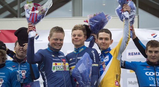 POSITIVE OPPLEVELSER: NM, med blant annet lagtemposeier for Lillehammer CK, er gode minner fra årets sesong på landeveien. Foto: Even Emberland, www.procycling.no