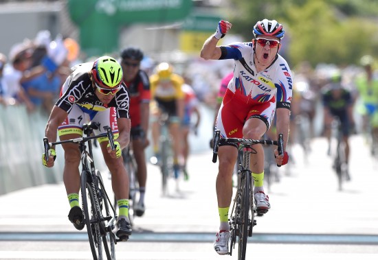 STANSET STERK SAGAN: Alexander Kristoff tok konkurrentens opptrekker i bruk da han vant sin 18. seier for sesongen. FOTO: Tim De Waele/TDWSPORT.COM