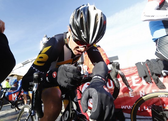 PÅ PALLEN: Edvald Boasson Hagen kjørte seg inn til en fin pallplass på første etappe i Criterium Dauphine. Foto: Tim de Waele (©TDWSport.com)