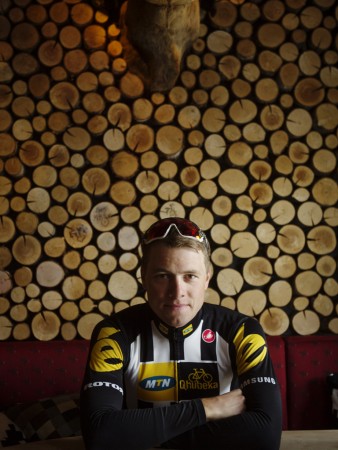 TRAUST BOSS? Moren merker sjelden humørsvingnger hos Edvald Boasson Hagen, tross mye motgang. Foto: Kristoffer Øverli Andersen