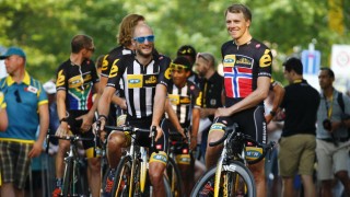 KLAR: Edvald Boasson Hagen og MTN-Qhubeka er klar for deres første deltagelse i Tour de France. Foto: Heiko Junge/NTB Scanpix