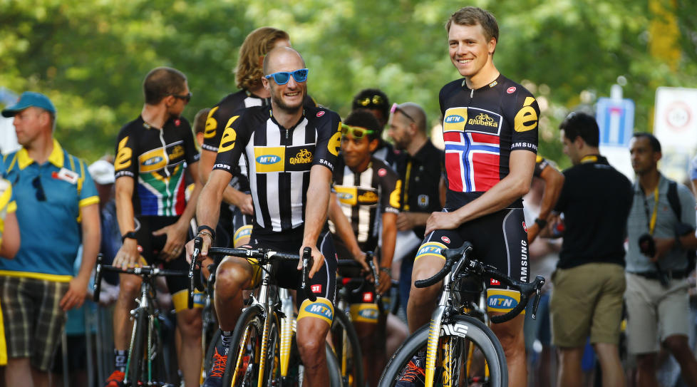 KLAR: Edvald Boasson Hagen og MTN-Qhubeka er klar for deres første deltagelse i Tour de France. Foto: Heiko Junge/NTB Scanpix