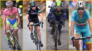 DE FIRE STORE: Contador, Quintana, Froome og Nibali er det største favorittene til å vinne årets Tour de France.  Foto: Tim de Waele (©TDWSport.com).