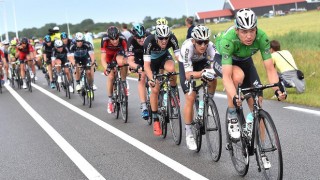 GRØNT: Det ble ikke gul trøye for Tony Martin etter lørdagens innledende tempo, og når lagkamerat Mark Cavendish sviktet i spurten, ble det heller ingen gul trøye på tyskeren etter søndagens etappe. Foto: Tim de Waele/TDWSport.com
