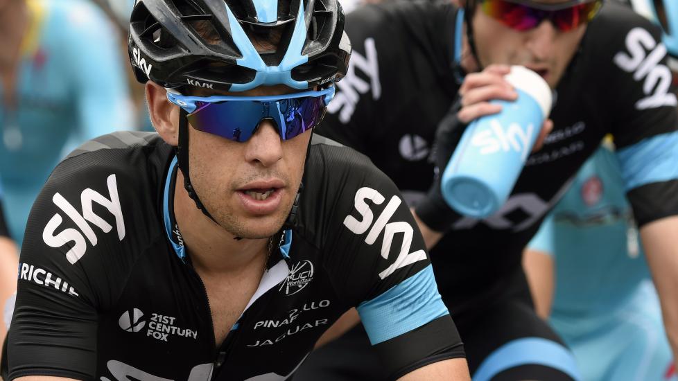 FORLATER LAGET: Richie Porte har vært en viktig hjelper for Chris Froome og Bradley Wiggins, nå vil han kjøre for egne muligheter. Foto: ERIC FEFERBERG / AFP PHOTO
