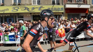 GOD START: Warren Barguil har fått en så god start på Tour de France at han er med i kampen om en meget god sammenlagtplassering. Foto: Stefano Sirotti/Polaris/Scanpix