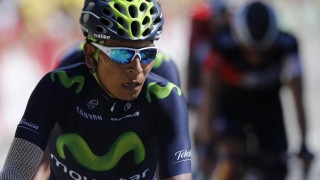 FJELLGEIT: Av mange blir Nairo Quintana sett på som den beste klatreren i sirkuset, men han har en del tid å hente. Foto: YOAN VALAT / EPA