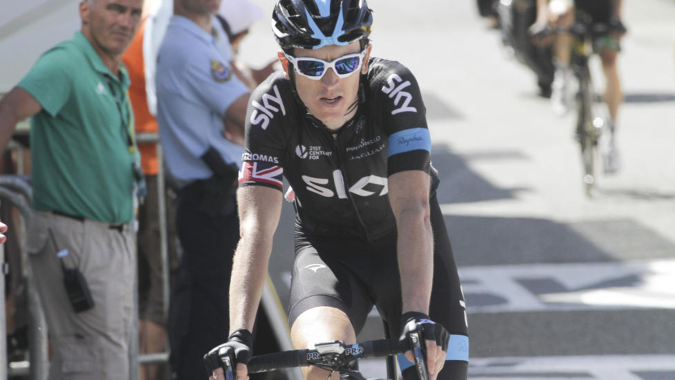 OPPGITT: Geraint Thomas er oppgitt over Hooligans i sykkelsporten. Foto: Scanpix