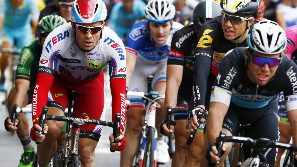 GODE SEIERSSJANSER: I dag har både Alexander Kristoff og Edvald Boasson Hagen gode muligheter til å vinne den 15. etappen. Foto: Heiko Junge / NTB scanpix