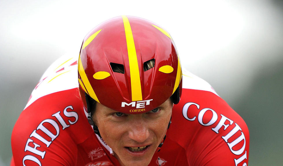 INNRØMMER DOPING: Danske Frank Høj innrømmer dopingbruk i løpet av sin aktive karriere Foto: LUC CLAESSEN / AFP