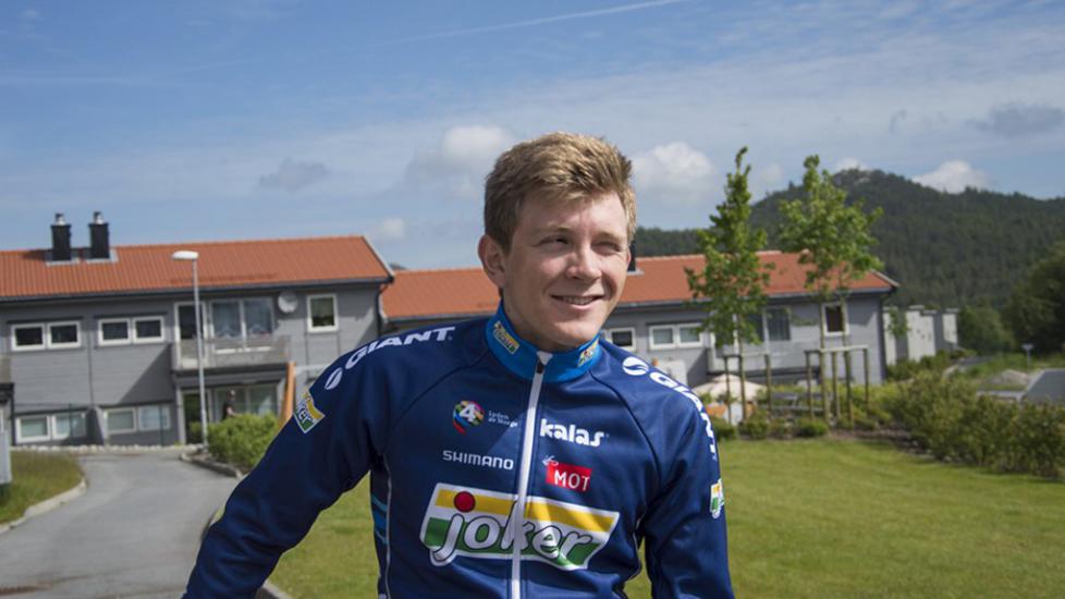 FORTSETTER I JOKER: Både Tinkoff-Saxo og BMC Racing har vist interesse, men foreløpig ser det ut til at gjesdalsbuen fortsetter karrieren i Norge.Foto: Even Emberland, www.procycling.no