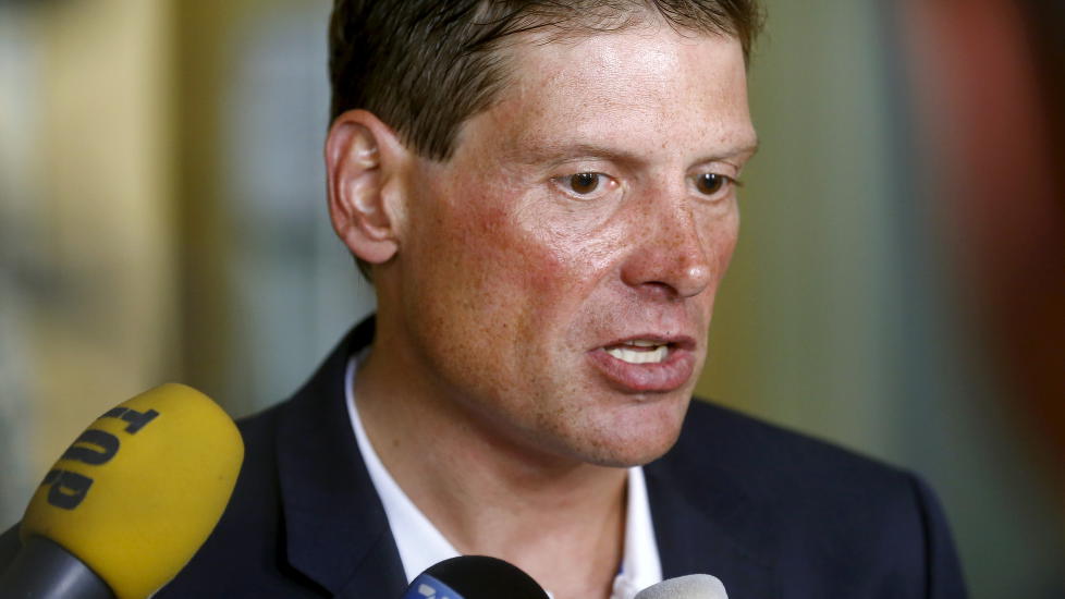 <b>MØTTE I RETTEN:</b> Tirsdag møtte Jan Ullrich opp hos en sveitsisk domstol for å forklare seg etter at de nye opplysningene dukket opp. Dato for ny rettsbehandling er ikke satt. FOTO: REUTERS/Arnd Wiegmann