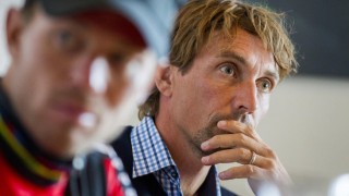 <b>HOLDES OPPDATERT:</b> Det var ingen stor overraskelse for Vidar Riseth at Thor Hushovd (til venstre) går med planer om å starte et nytt, norsk profflag i 2017. Men om Rema 1000 er med på prosjektet, det vil ikke den tidligere fotballspilleren røpe nå.