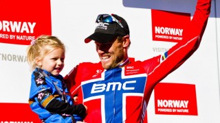 <b>EN MANN MED EN PLAN:</b> Thor Hushovd lanserte fredag at han vil stable et norsk profflag på beina innen 2017. Statoil samarbeider med Hushovd under Arctic Race, men sier de ikke har noen planer om å øke sponsingen av norsk sykkelsport.