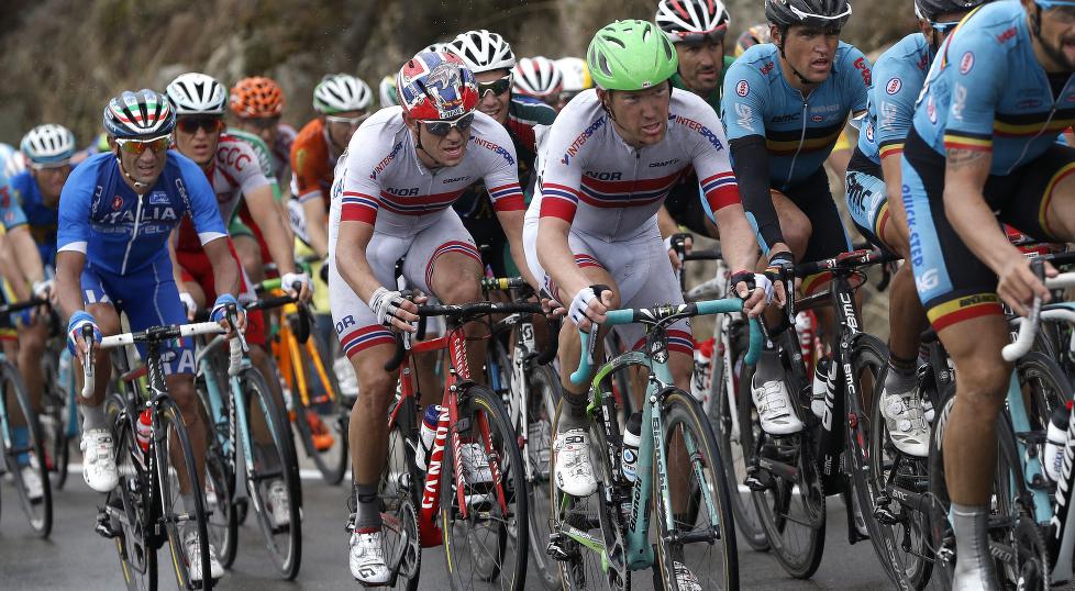 <b>KAN FÅ MER HJELP:</b> Alexander Kristoff blir trolig Norges kaptein i årets VM. Med seg kan han få fem andre nordmenn. Foto: Tim de Waele (©TDWSport.com)