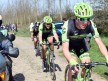 <b>HARD ÅPNING:</b> Kristoffer Skjerping fikk raskt føle hvordan det er å sykle mot de aller beste i verdens største sykkelritt. Allerede i sitt første år som profesjonell syklet han Paris-Roubaix. Foto: Slipstream Sports
