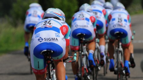 UTESTENGES: Italienske Androni Giocattoli-Sidermec får en ufrivillig pause i august. Laget utestenges i 30 dager etter to dopingsaker denne sommeren Foto: Tim De Waele (©TDWSport.com)